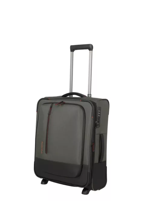 Travelite Crosslite S 2w két kerekű bővíthető kabinbőrönd olive