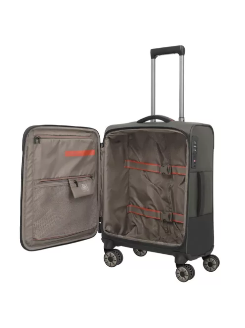 Travelite Crosslite S olive kabinbőrönd 