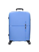 Benzi 5754 L kék nagy méretű bőrönd