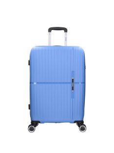 Benzi 5754 M kék közepes méretű bőrönd