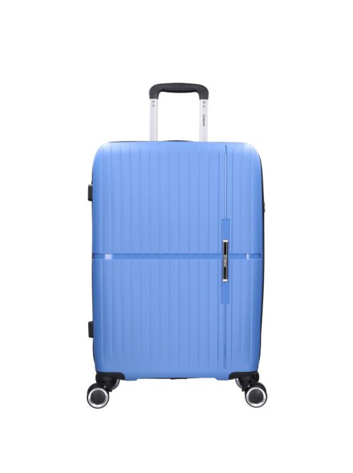 Benzi 5754 M kék közepes méretű bőrönd