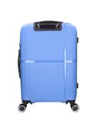 Benzi 5754 M kék közepes méretű bőrönd