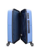 Benzi 5754 M kék közepes méretű bőrönd