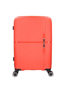 Benzi 5754 M piros közepes méretű bőrönd