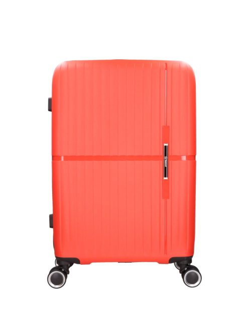 Benzi 5754 M piros közepes méretű bőrönd