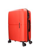 Benzi 5754 M piros közepes méretű bőrönd