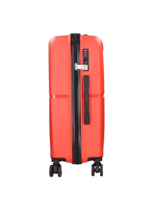 Benzi 5754 M piros közepes méretű bőrönd