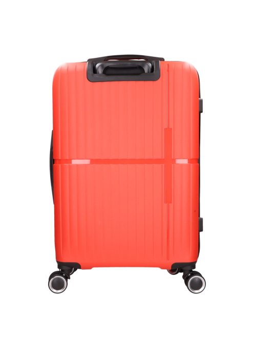 Benzi 5754 M piros közepes méretű bőrönd