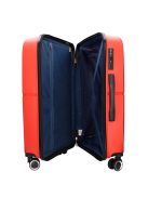 Benzi 5754 M piros közepes méretű bőrönd