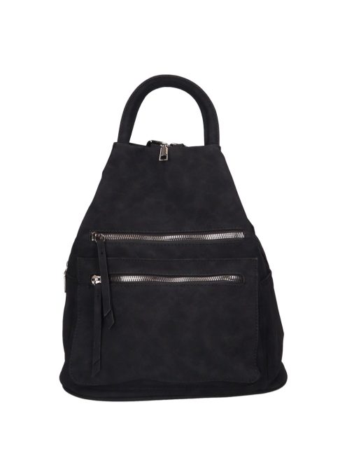 Divatos D-8115-20 fekete hátizsák