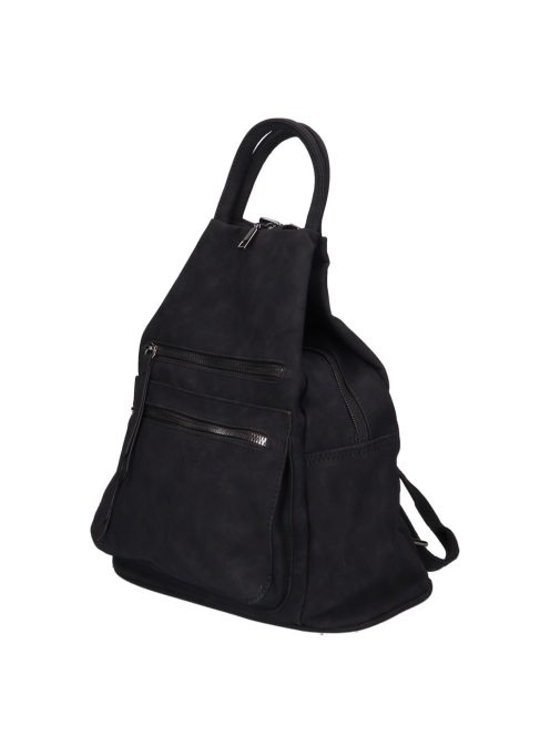 Divatos D-8115-20 fekete hátizsák