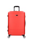 Benzi 5784 L piros nagy méretű bőrönd