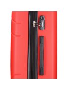 Benzi 5784 L piros nagy méretű bőrönd