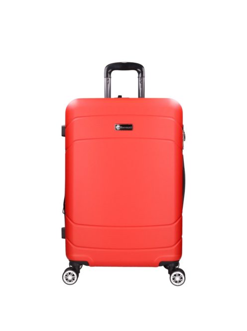 Benzi 5784 M piros közepes méretű bőrönd