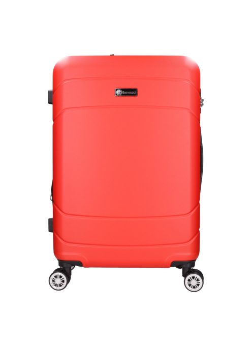 Benzi 5784 M piros közepes méretű bőrönd