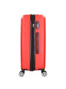 Benzi 5784 M piros közepes méretű bőrönd