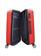 Benzi 5784 M piros közepes méretű bőrönd