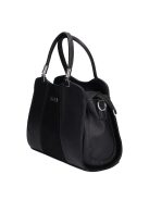 Karen D 341 fekete velúr rostbőr női táska