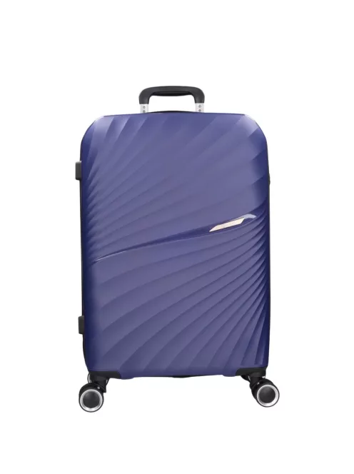 Benzi 5755 M kék közepes méretű bőrönd