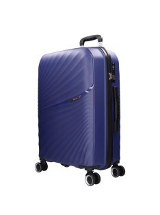 Benzi 5755 M kék közepes méretű bőrönd