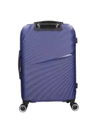 Benzi 5755 M kék közepes méretű bőrönd