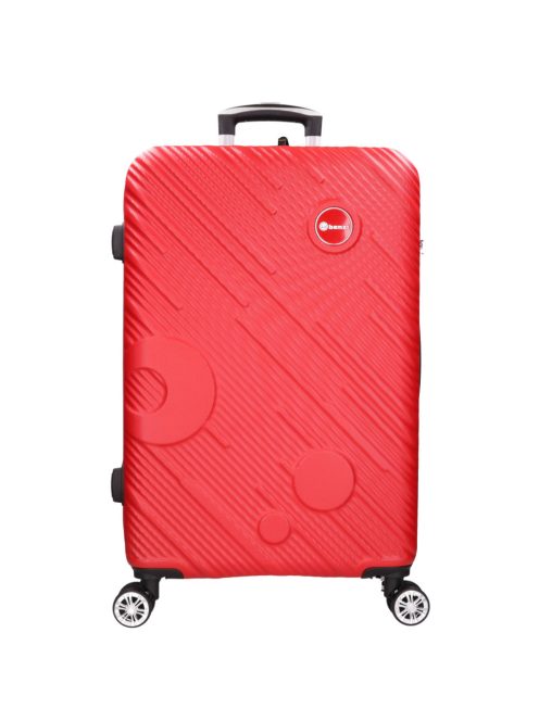 Benzi 5753 L piros nagy méretű bőrönd