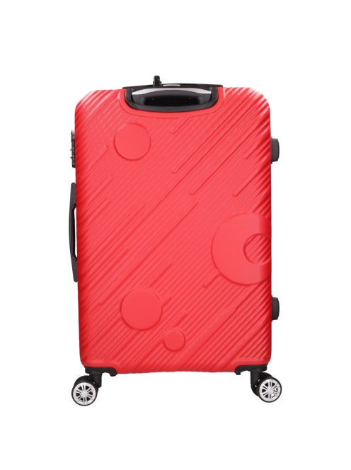 Benzi 5753 L piros nagy méretű bőrönd