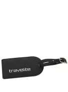 Travelite 45-91 fekete bőröndcímke 2 db