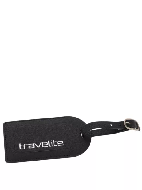 Travelite 45-91 fekete bőröndcímke 2 db