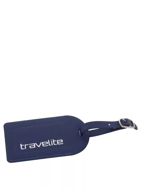 Travelite 45-91 kék bőröndcímke 2 db