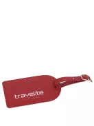 Travelite 45-91 bordó bőröndcímke 2 db