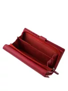 La Scala  LAS452 piros bőr női pénztárca