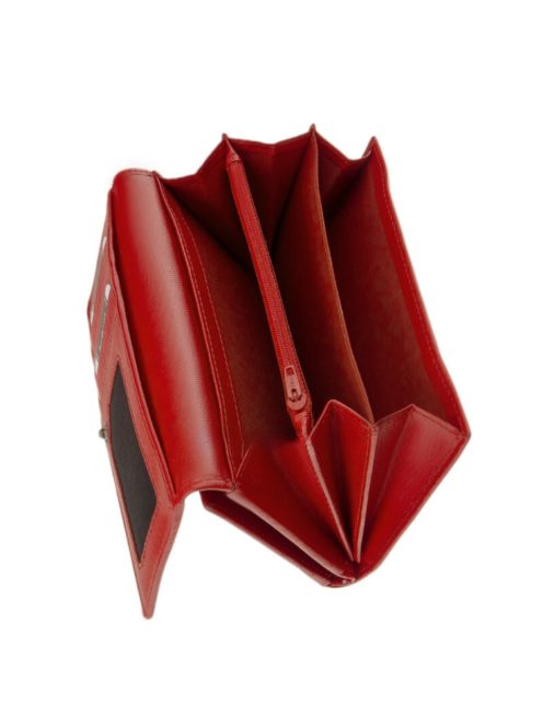 La Scala DGN155 piros női pénztárca
