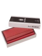 La Scala DGN155 piros női pénztárca