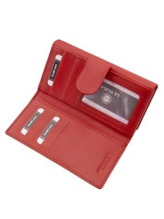 La Scala CNA155 piros női pénztárca
