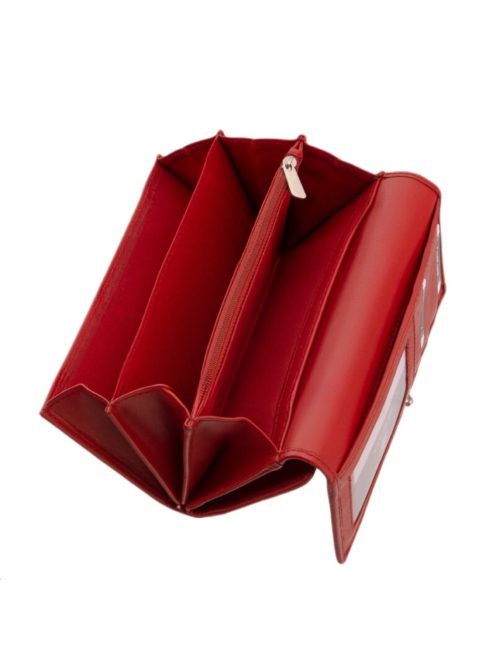 La Scala CNA155 piros női pénztárca