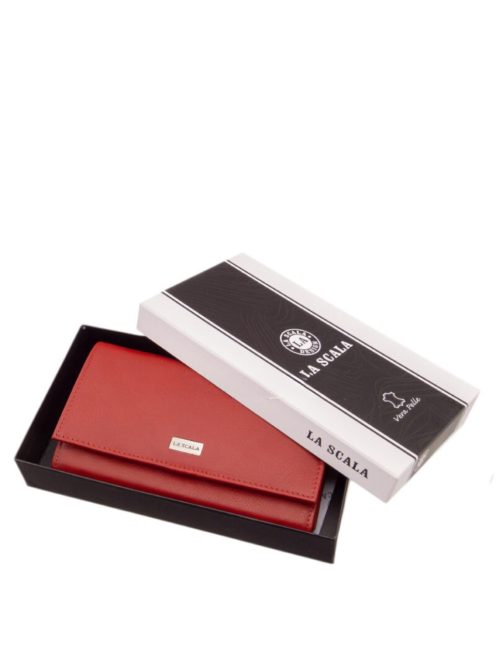 La Scala CNA155 piros női pénztárca