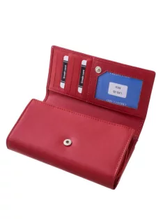 La Scala LAS35 piros női pénztárca
