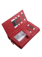 La Scala LAS35 piros női pénztárca