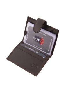 Corvo Bianco RCCS808/T fekete férfi kártyatartó