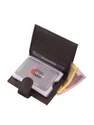 Corvo Bianco RCCS808/T fekete férfi kártyatartó