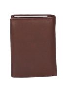 VK 6 barna bőr férfi pénztárca