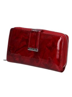 Jennifer Jones 5280-14 piros bőr női pénztárca