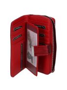 Jennifer Jones 5280-14 piros bőr női pénztárca