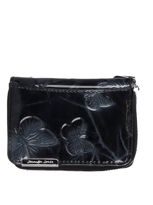 Jennifer Jones 5262-14 fekete bőr női pénztárca