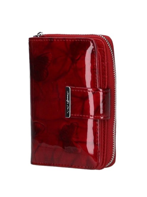 Jennifer Jones 5198-14 piros bőr női pénztárca