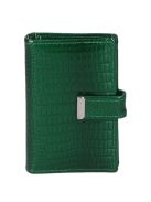 Jennifer Jones 5244 zöld bőr női kártyatartó