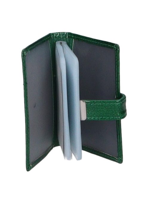 Jennifer Jones 5244 zöld bőr női kártyatartó