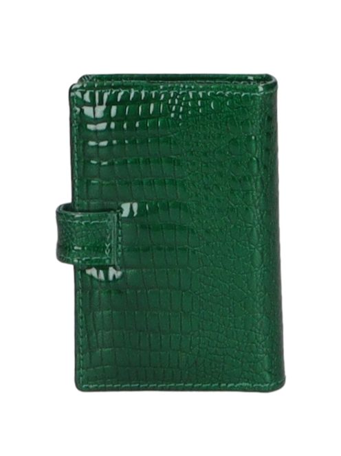 Jennifer Jones 5244 zöld bőr női kártyatartó