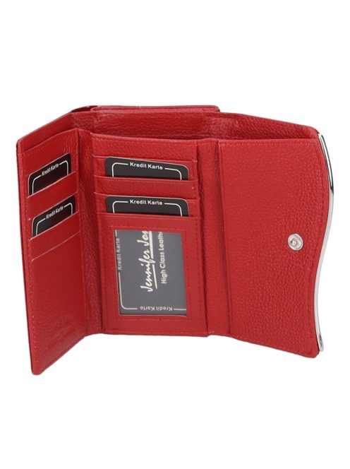 Jennifer Jones 5245-2 piros női pénztárca